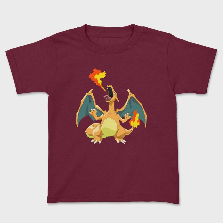 Cartoon Retro Pokemon 6, Kids' T-Shirt