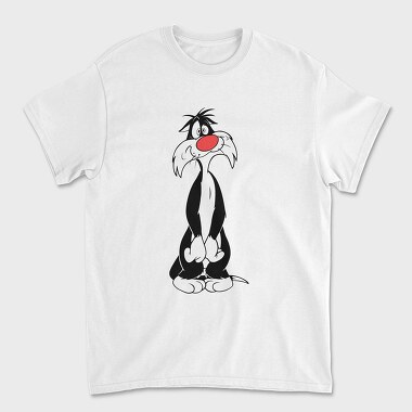 Cartoon Retro Silvestre 4, Unisex Men's T-Shirt