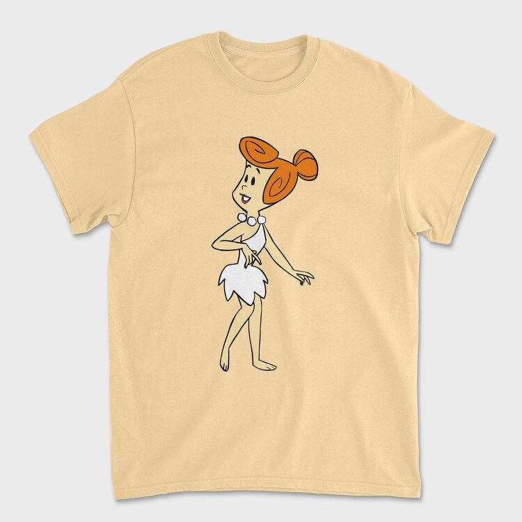 Cartoon Retro the Flintstones 2, Унисекс Мъжка Тениска