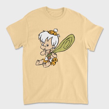 Cartoon Retro the Flintstones 4, Unisex Men's T-Shirt