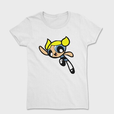 Cartoon Retro the Powerpuff Girls 4, Women's T-Shirt