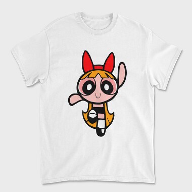 Cartoon Retro the Powerpuff Girls 5, Unisex Men's T-Shirt