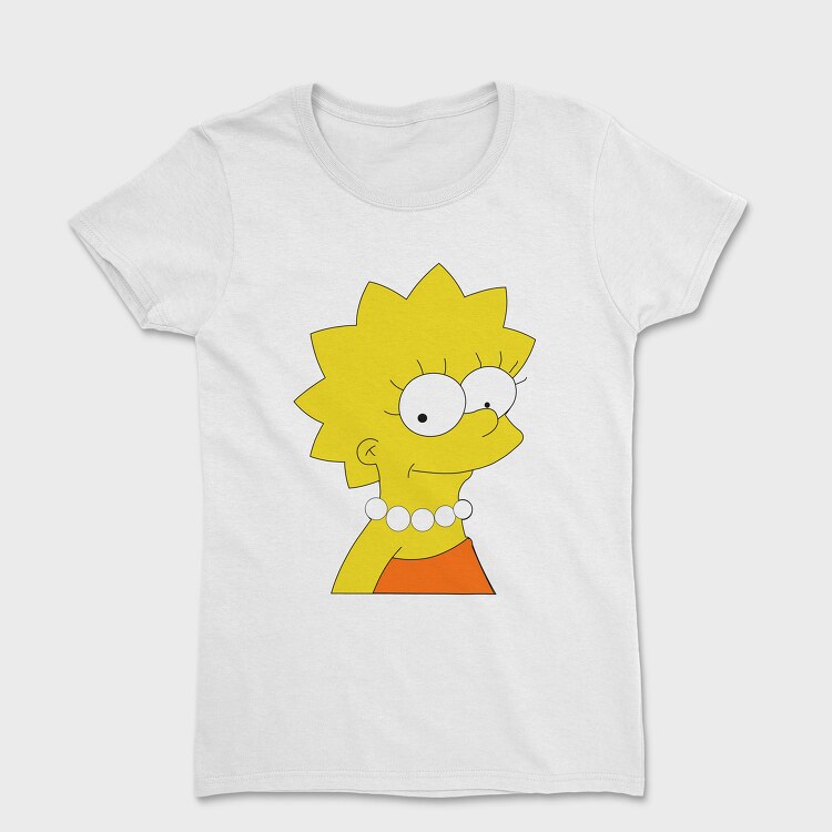 Cartoon Retro the Simpsons 4, Дамска Тениска
