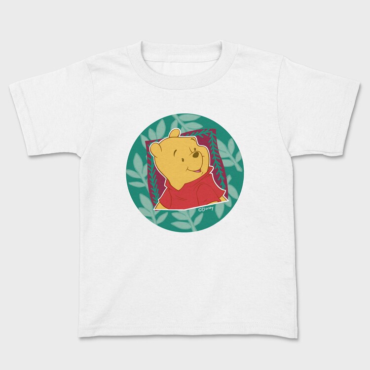 Cartoon Retro Winnie the Pooh 3, Kids' T-Shirt