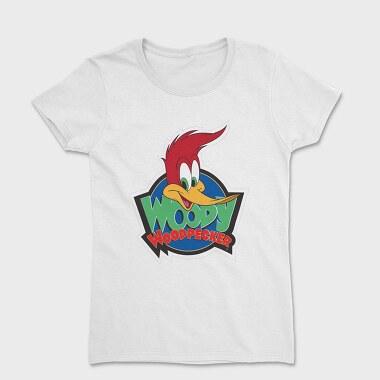 Cartoon Retro Woody Woodpecker 3, Women's T-Shirt