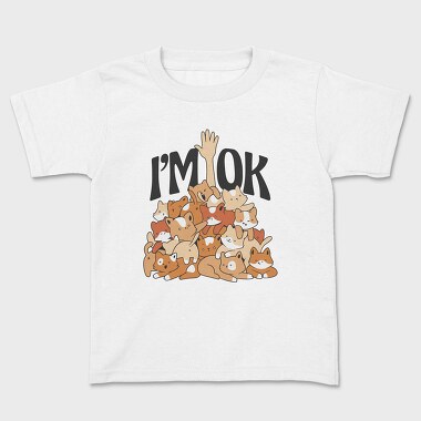Cat Pile, Kids' T-Shirt