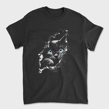 Cat Ripping, Unisex Men's T-Shirt