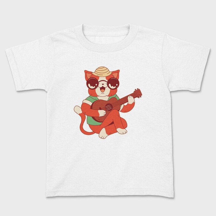 Cat Ukelele, Детска Тениска