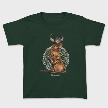 Cat Viking, Kids' T-Shirt