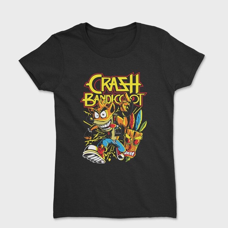 Crash Bandicoot, Дамска Тениска