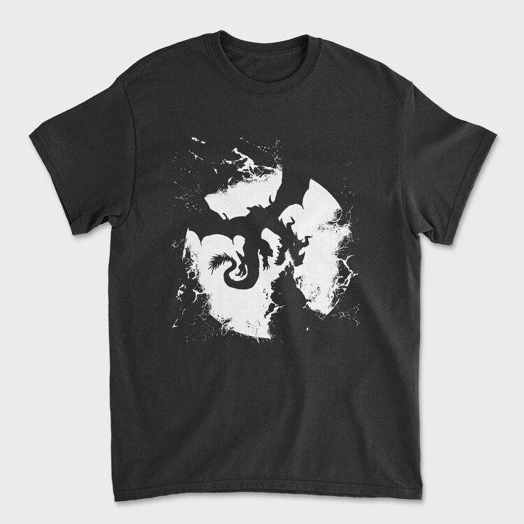 Dragon Moon, Unisex Men's T-Shirt