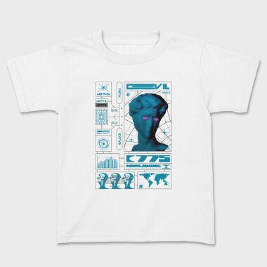 Electric Evil 2, Kids' T-Shirt