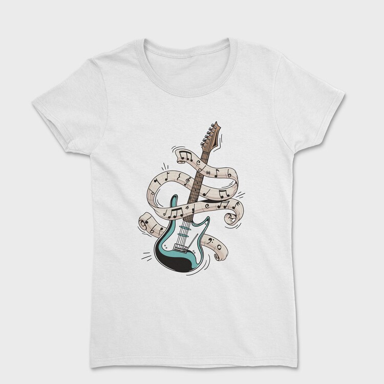 Electric Guitar, Women's T-Shirt
