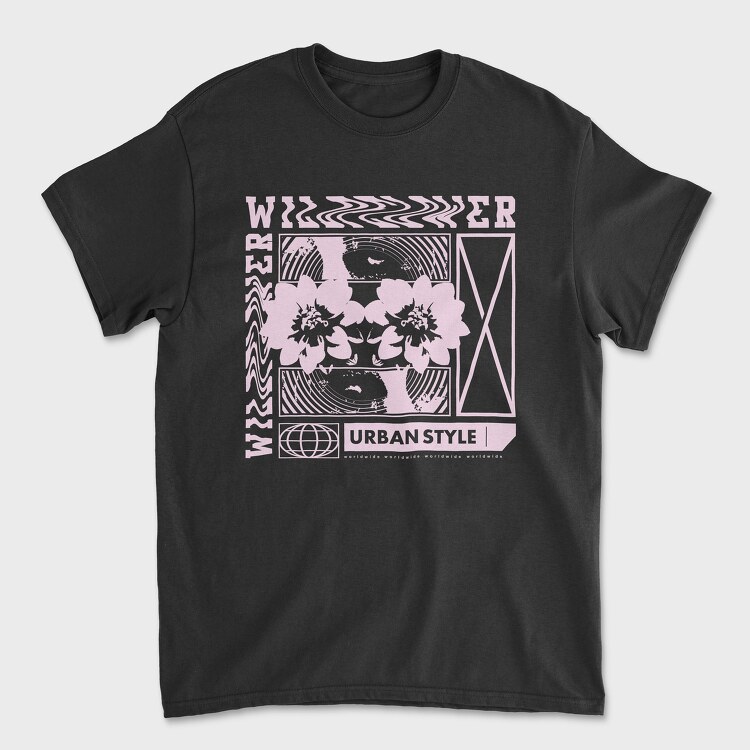Flower 2, Унисекс Мъжка Тениска