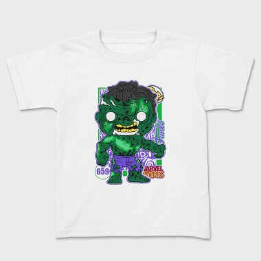 Funko Marvel Zombies hulk, Детска Тениска