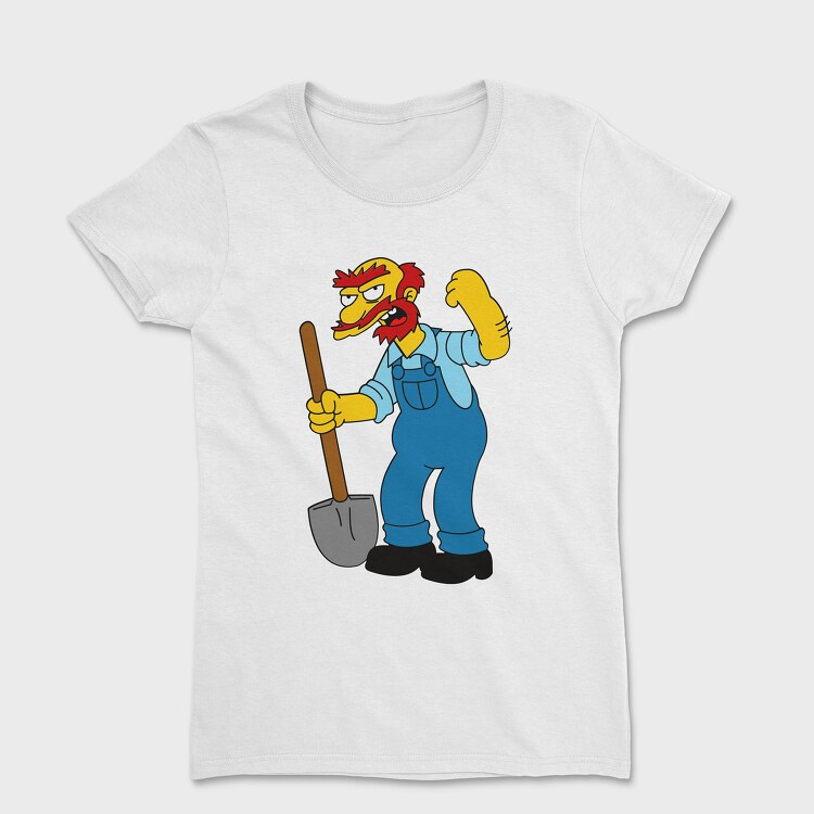 Groundskeeper Willie, Women's T-Shirt