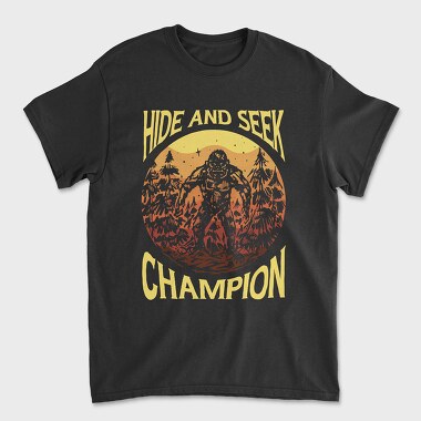Hide and Seek Champion Sunset, Унисекс Мъжка Тениска