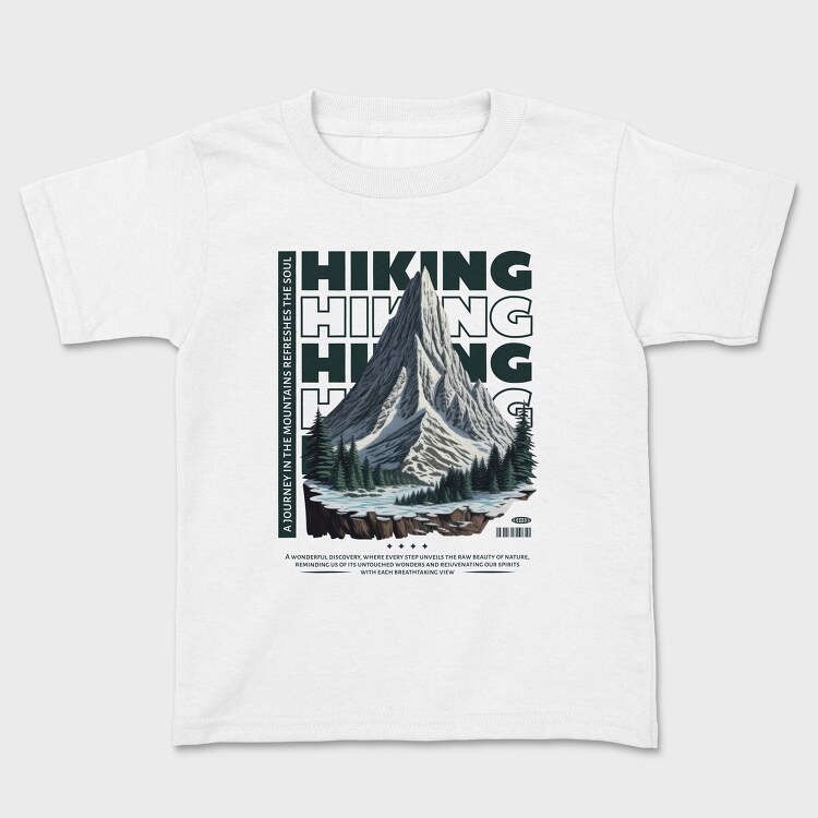 Hiking Journey, Kids' T-Shirt