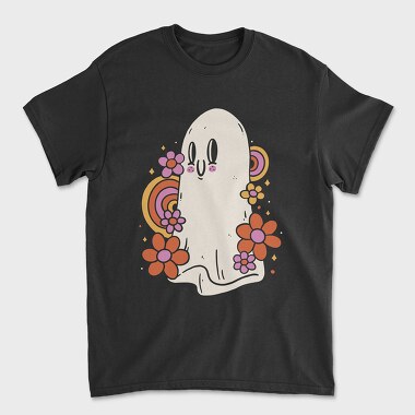 Hippie Ghost, Unisex Men's T-Shirt