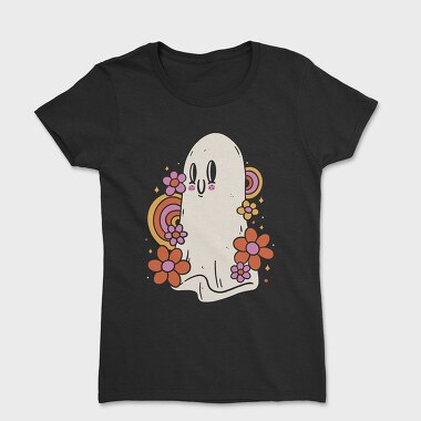 Hippie Ghost, Women's T-Shirt