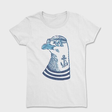 Hipster Seagull, Women's T-Shirt