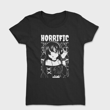 Horrific Dark Anime Girl, Women's T-Shirt