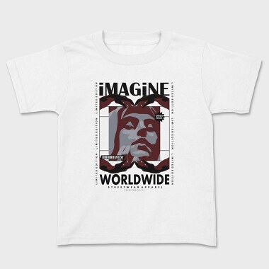 Kids' T-Shirt, Imagine 1