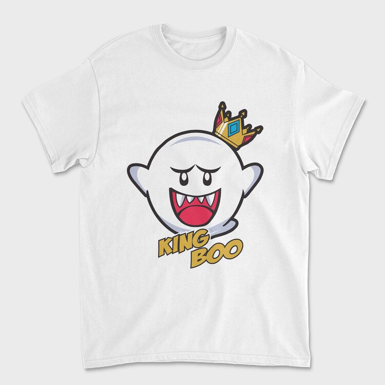 King Boo Mario Bros, Унисекс Мъжка Тениска