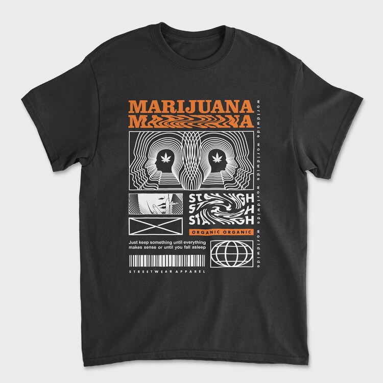 Marijuana 2, Unisex Men's T-Shirt