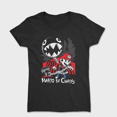 Mario In Chains, Women's T-Shirt