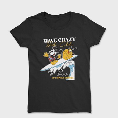 Mickey Mouse Surf Club, Women's T-Shirt