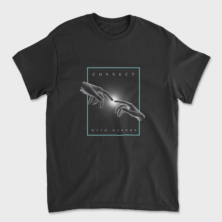 Minimal Hands, Unisex Men's T-Shirt