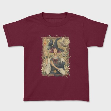 Modern Witch, Kids' T-Shirt