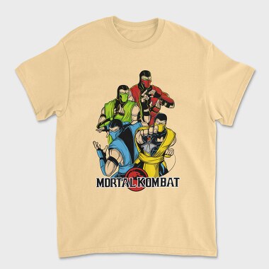 mortal kombat color, Unisex Men's T-Shirt