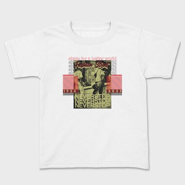 Never Stop 1, Kids' T-Shirt