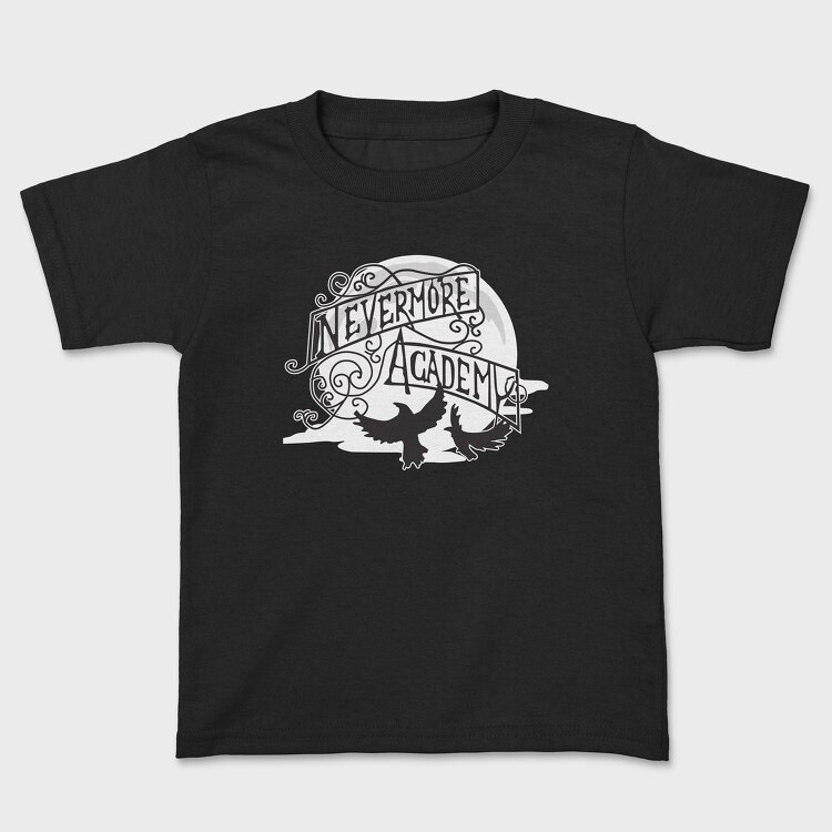 Nevermore Academy Merlina, Kids' T-Shirt