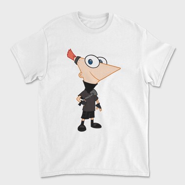 Phineas and Ferb 12, Унисекс Мъжка Тениска