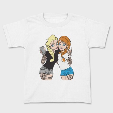 Princess Rockstar 1, Kids' T-Shirt