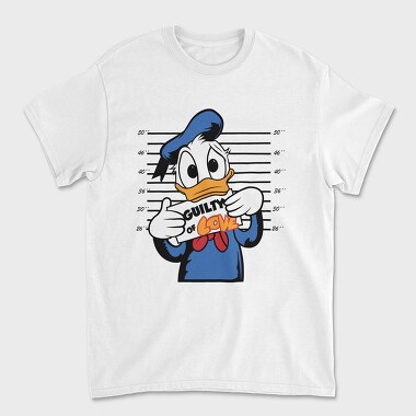 Prisoner Donald Duck, Unisex Men's T-Shirt