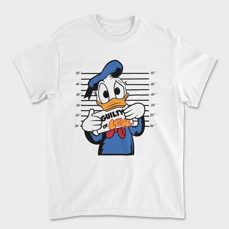 Prisoner Donald Duck, Унисекс Мъжка Тениска