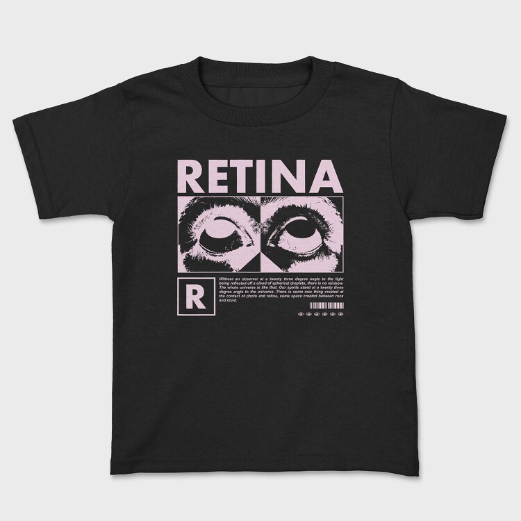 Retina 2, Kids' T-Shirt