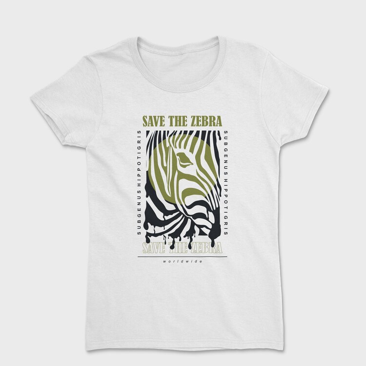 Save The Zebra 2, Women's T-Shirt