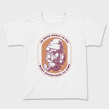 So Much World to See, Kids' T-Shirt