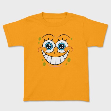 SpongeBob face 18, Kids' T-Shirt