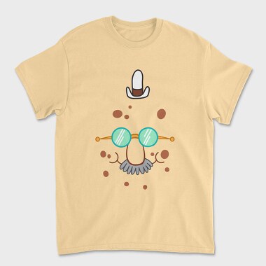 SpongeBob Faces 14, Unisex Men's T-Shirt