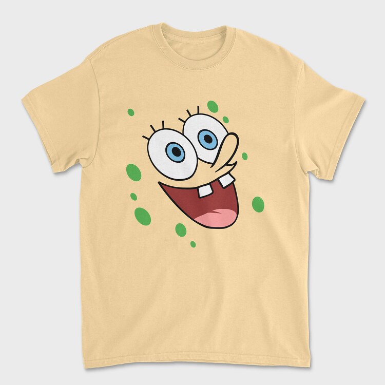 SpongeBob Faces 17, Unisex Men's T-Shirt