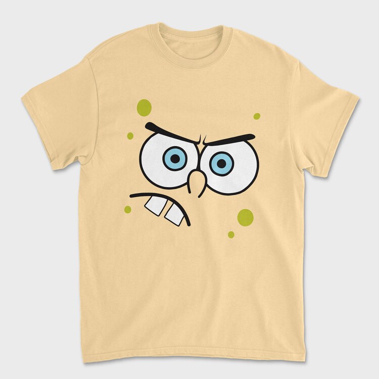 SpongeBob Faces 19, Унисекс Мъжка Тениска