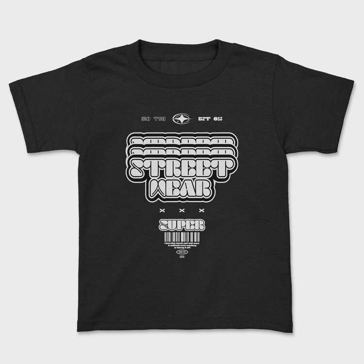 Street Waer 1, Kids' T-Shirt
