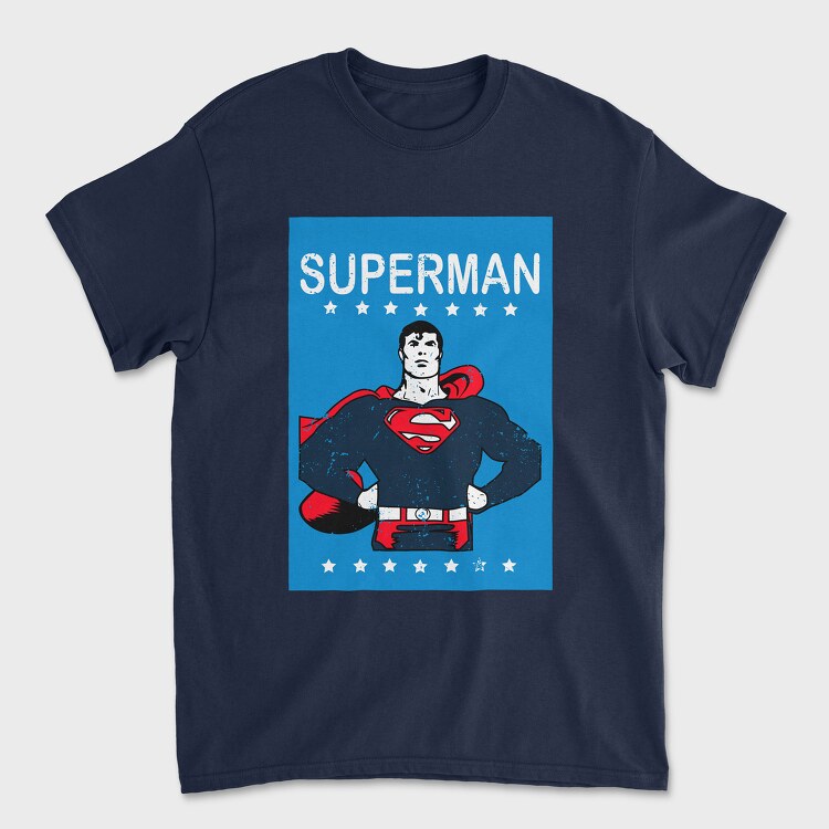 Superman 9, Унисекс Мъжка Тениска