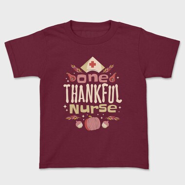 Thankful Nurse, Kids' T-Shirt